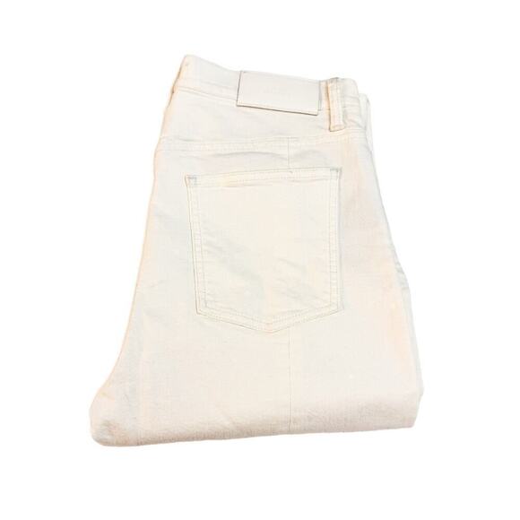 7 for all Mankind Easy Boot White Denim Jeans Size 31 - Picture 1 of 9